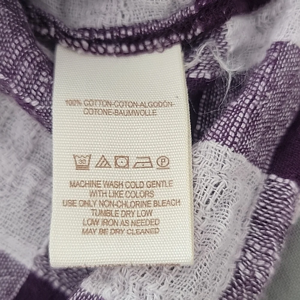 Free People Honey Grove Plaid Blouse  - Size XS